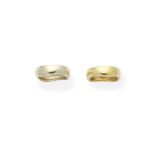 Cartier: Pair of rings, (2)