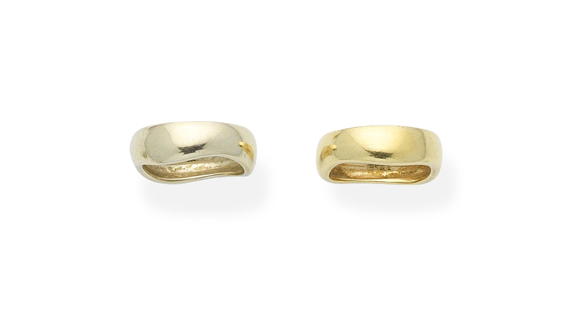 Cartier: Pair of rings, (2)