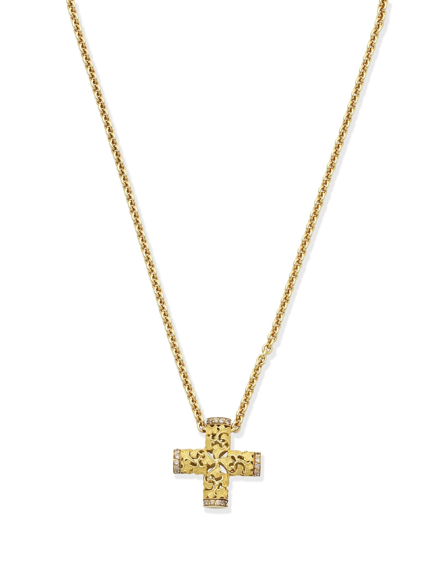 Carrera y Carrera: diamond pendant necklace