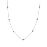 Diamond longchain necklace