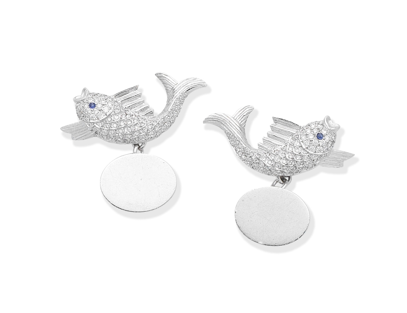 Geoffrey Rowlandson: diamond novelty cufflinks, 2006