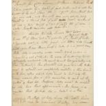 MANUSCRIPT RECIPE BOOK – DURHAM Household recipe book, bearing the ownership inscriptions of 'Hen...