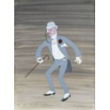 LANCASTER (OSBERT) Costume design of 'The Rich Old Man' for the ballet Bonne-Bouche, captioned, s...