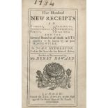 MIDDLETON (JOHN) Five Hundred New Receipts in Cookery, FIRST EDITION, Thomas Astley, 1734