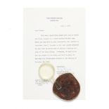 KENNEDY (JOHN FITZGERALD) A magnifying glass used by Kennedy during his presidency, with Evelyn L...