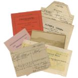 WORLD WAR I - BAGHDAD AND MESOPOTOMIA Archive relating to the British transport corps ('Remount D...