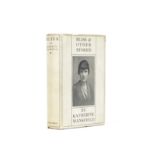 MANSFIELD (KATHERINE) Bliss and Other Stories, FIRST EDITION, Constable, 1920