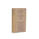 MANSFIELD (KATHERINE) The Garden Party, and Other Stories, FIRST EDITION, Constable, [1922]