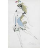 CHEKHONIN (SERGEI VASIL'EVICH) Costume design for a female dancer, possibly from Islamey by Mily ...