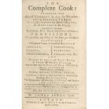 JENKS (JAMES) The Complete Cook: Teaching the Art of Cookery in all its Branches; and to Spread a...