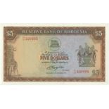 Rhodesia, Reserve Bank, (1)