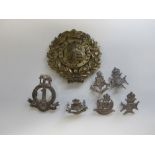 Indian Army, Hall Marked Silver Badges,