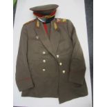 A U.S.S.R. Officer's Uniform,