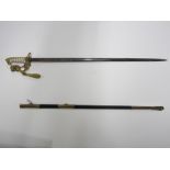A Royal Navy officer's Sword,
