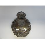 Indian Army, 33rd Regiment (3rd Burma Battalion) Madras Infantry Officer's Pouch Belt Plate 1891-...