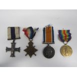 A Great War M.C. group of four to Second Lieutenant J.Taylor, Royal Field Artillery, late Army Se...