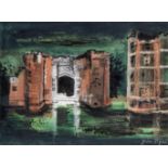 John Piper C.H. (British, 1903-1992) Kirby Muxloe Castle