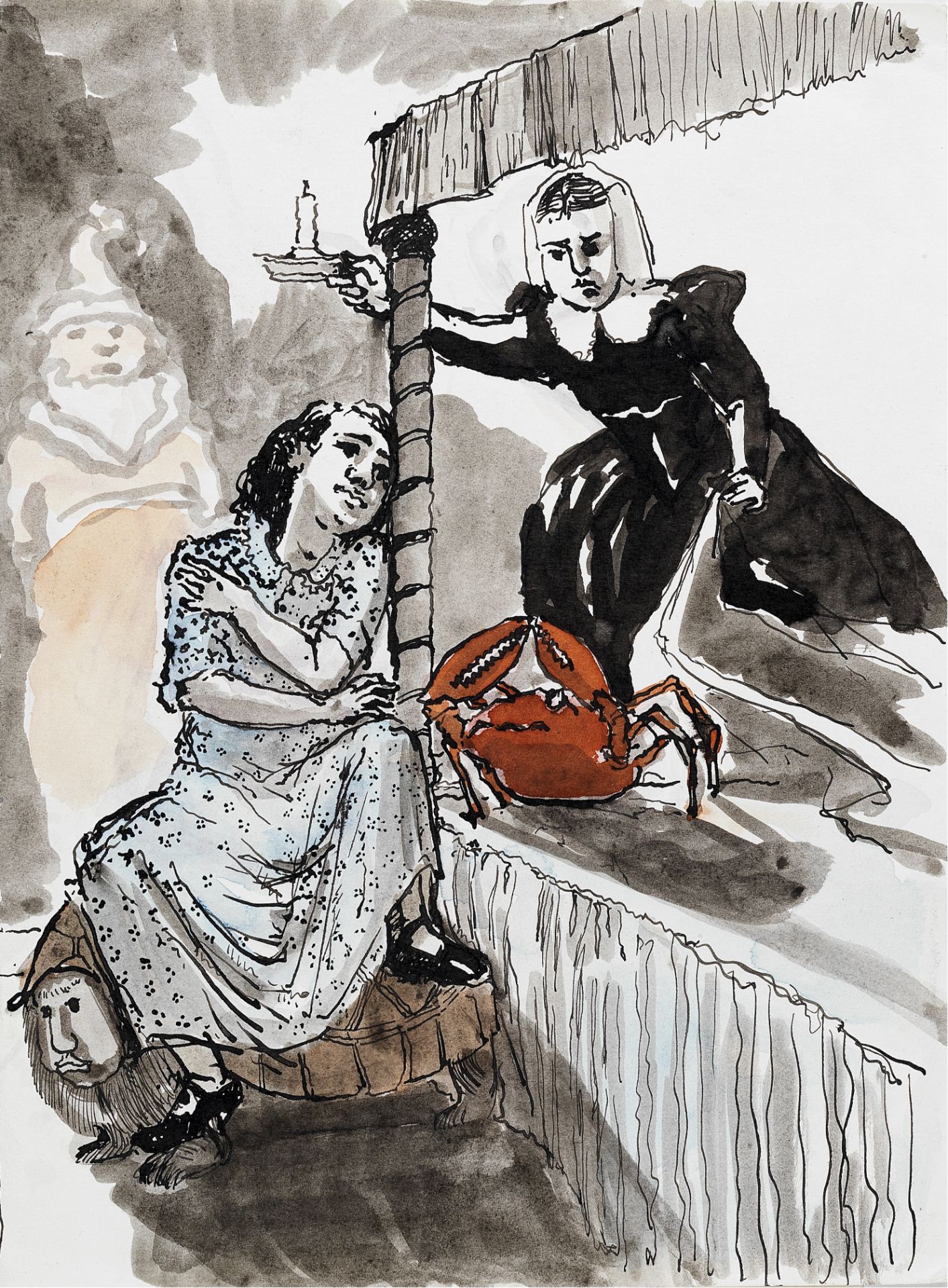 Dame Paula Rego R.A. (British, born 1935) Dreams at Walton Hall (unframed)