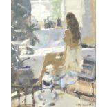 Ken Howard R.A. (British, born 1932) Seated Model