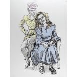 Dame Paula Rego R.A. (British, born 1935) Mother with Big Daughter Screenprint in colours, 1997, ...