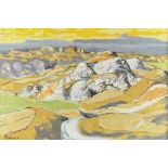 Julian Trevelyan R.A. (British, 1910-1988) Tuscan Landscape