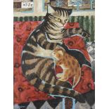 Mary Fedden R.A. (British, 1915-2012) Mother Cat