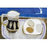 Mary Fedden R.A. (British, 1915-2012) Jugs and Eggs 2