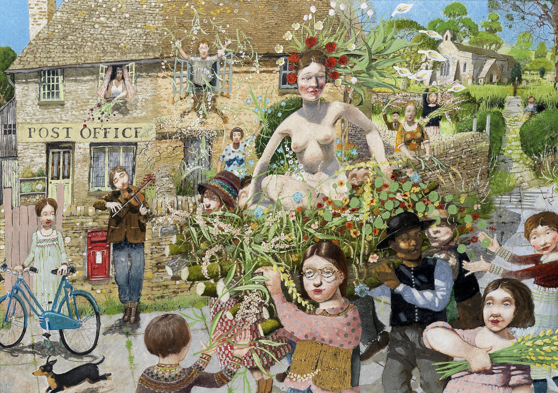 Richard Adams (British, born 1960) Summer Guest