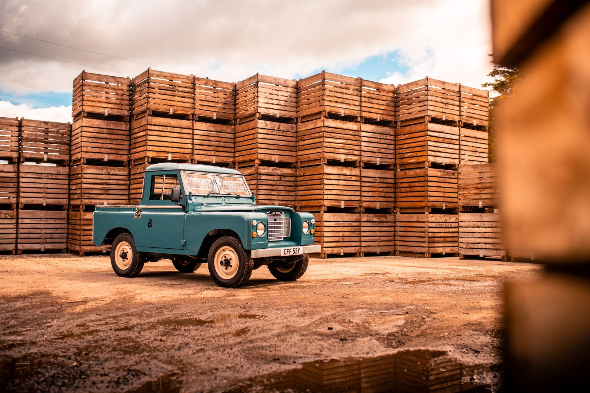 1982 Land Rover Series III 88' Chassis no. SALLBAAGAA166896