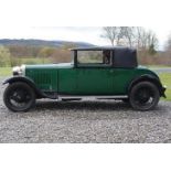 1929 Sunbeam Drophead Coupé 16.9 Chassis no. 5611K