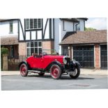 1931 Alvis TJ 12/50 'Duck's Back' Chassis no. 13610