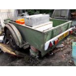 1965 Lo Lode Bespoke-Built Single-Axle Land Rover Trailer Chassis no. 11655578