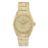 Rolex. An 18K gold automatic bracelet watch Oyster Perpetual, Ref: 6285, Circa 1963