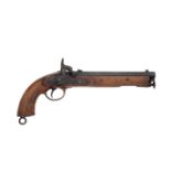 A Rare 25-Bore Percussion 1856 Pattern Rifled Service Pistol