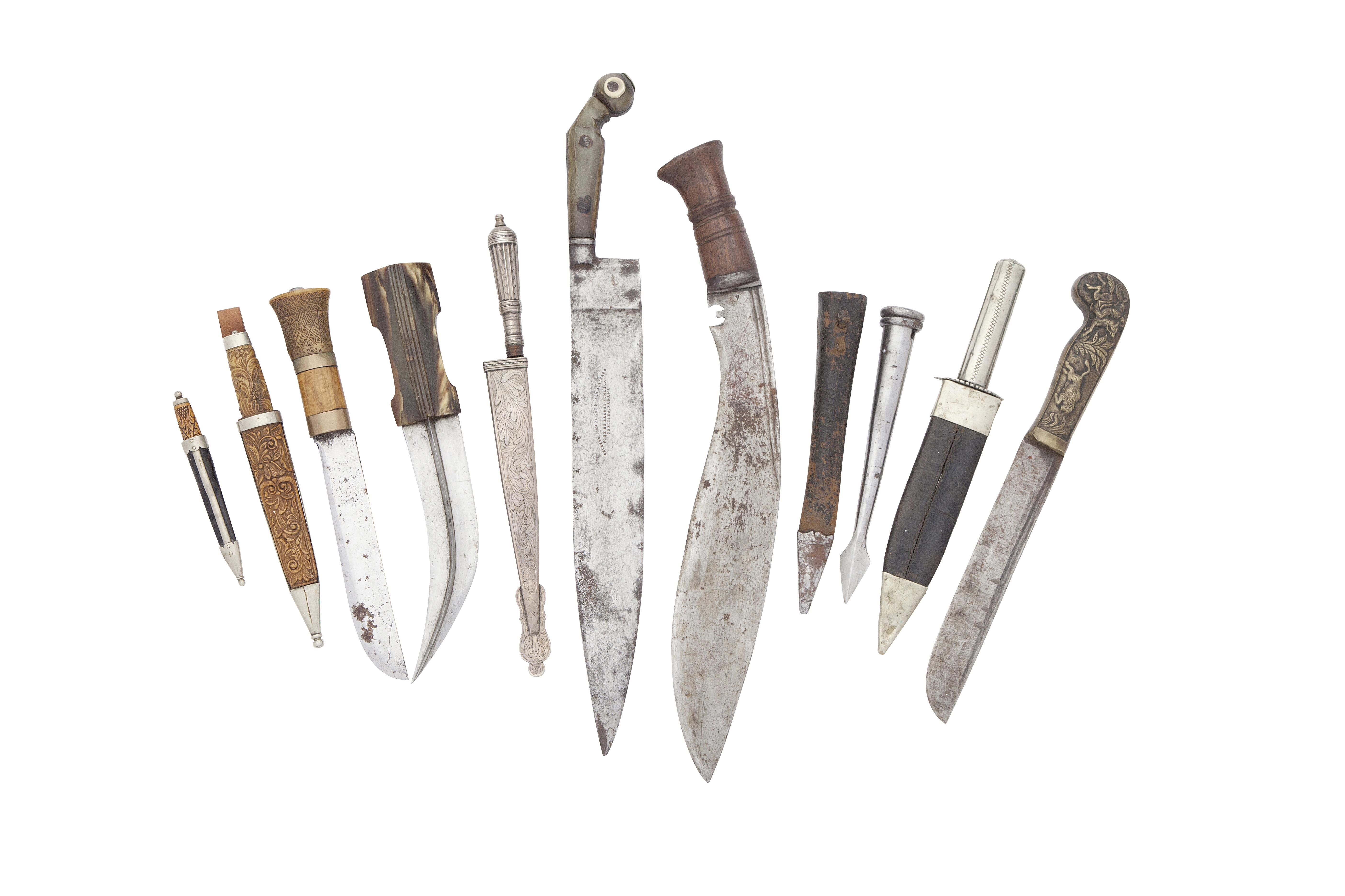 A Group Of Various Daggers (11)