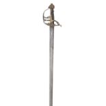 A Brass-Hilted 'Mortuary' Sword In English Mid-17th Century