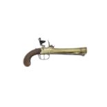 A Rare Flintlock Patent Box-Lock Blunderbuss-Pistol