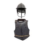 An English Civil War Period Harquebusier's Half-Armour