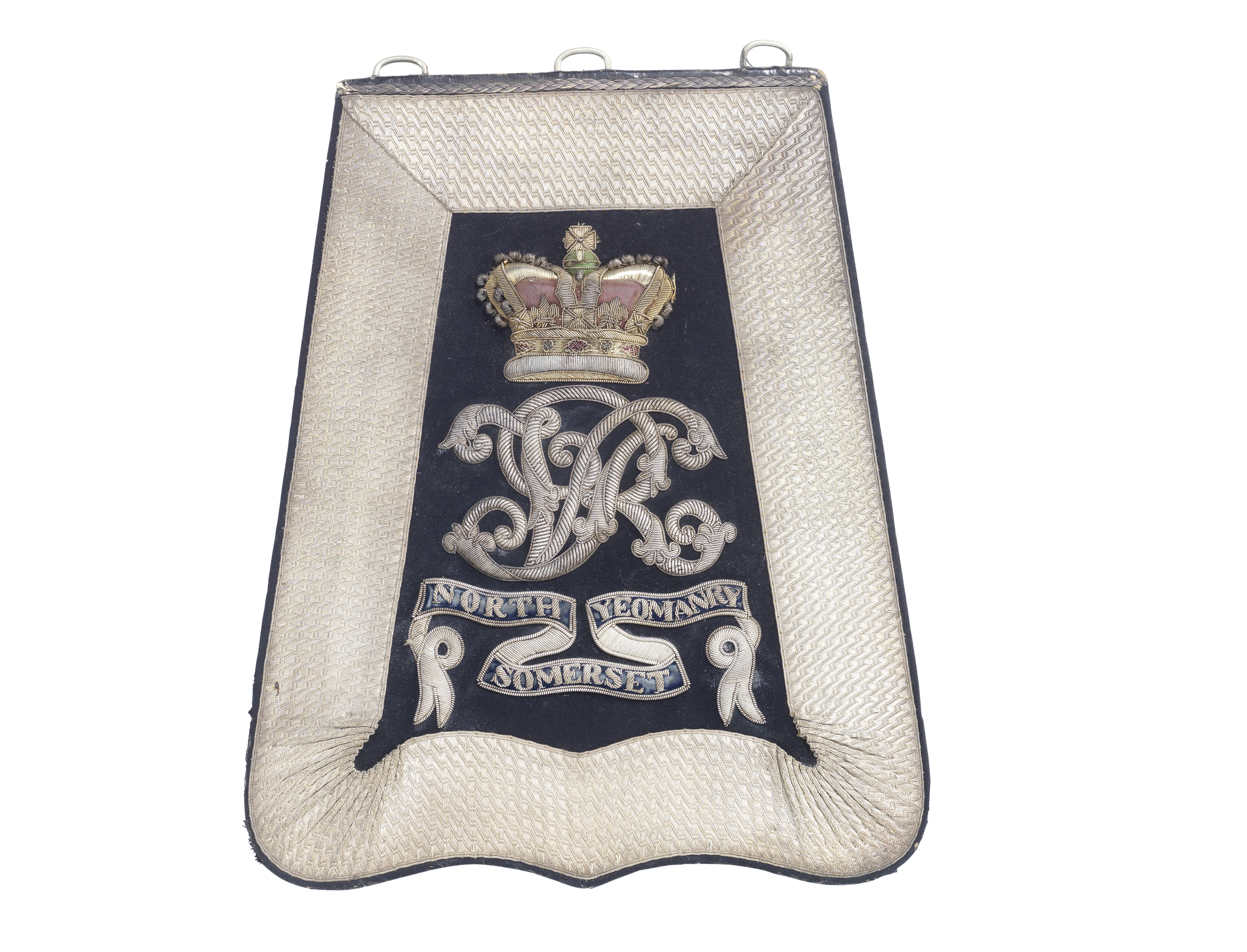 A Fine Officer's Full Dress Sabretache To The North Somerset Yeomanry