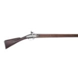 A Rare 18-Bore Flintlock Turn-Over Sporting Gun