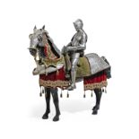 An Equestrian Full Armour For Man And Horse In Mid-Late 16th Century Style