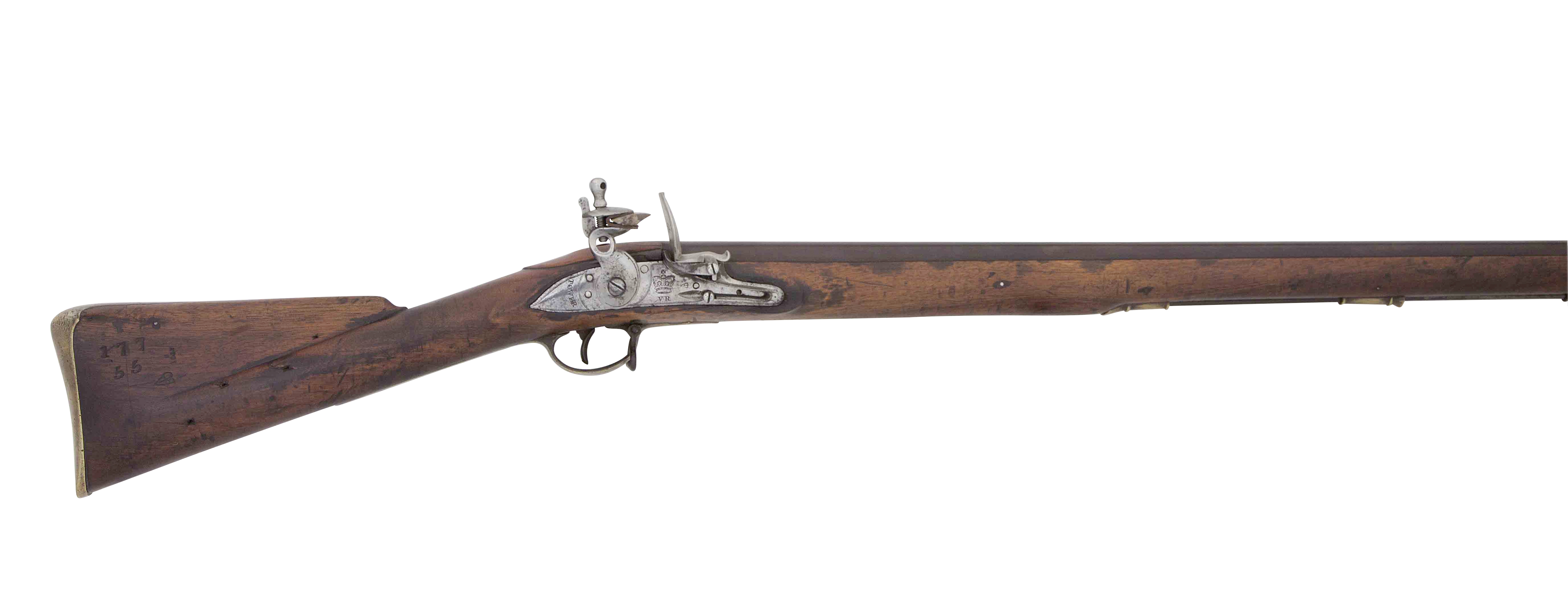 A 10-Bore Flintlock India Pattern Service Musket (2)