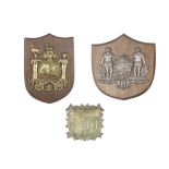 Three Carriage Badges (3)