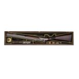 A Very Rare Cased .400 (70-Bore) Percussion Seven-Barrelled Goose Rifle
