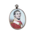 Frederick Buck (Irish, 1771-circa 1840) An Officer of the 12th Foot, called John Morgan, wearing ...