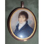 Attributed to Attributed to Charles G. Dillon (British, active circa 1810-circa 1830) A Gentleman...