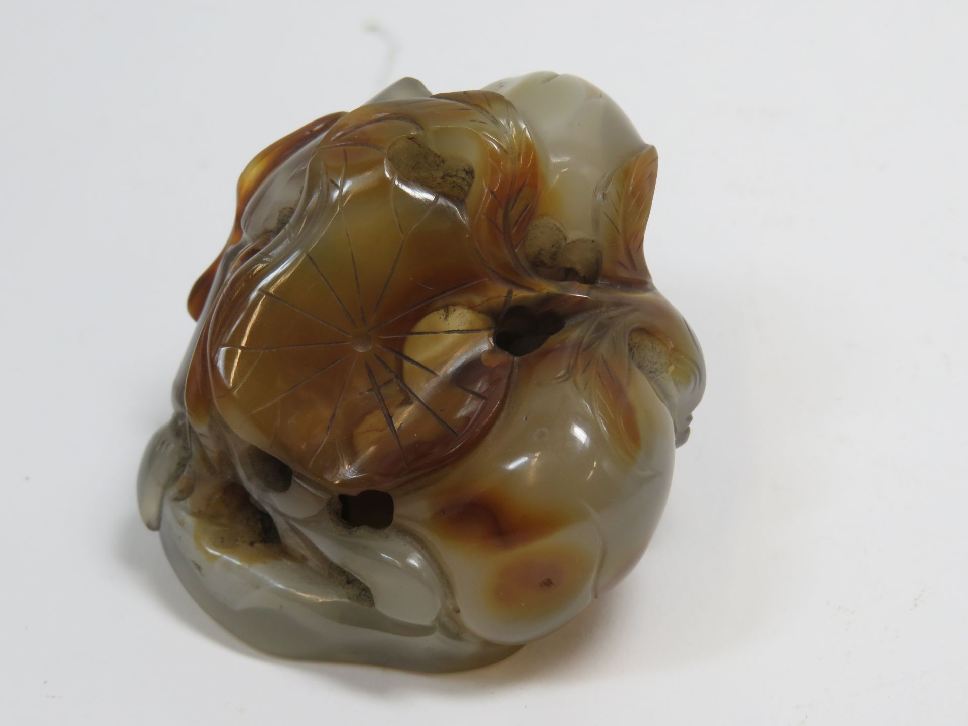 An agate carving 19th century