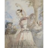 Edward Henry Corbould, R.I. (British, 1815-1905) Spanish dancer