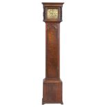 An 18th century style oak cased 'Grandmother' clock Early 20th century