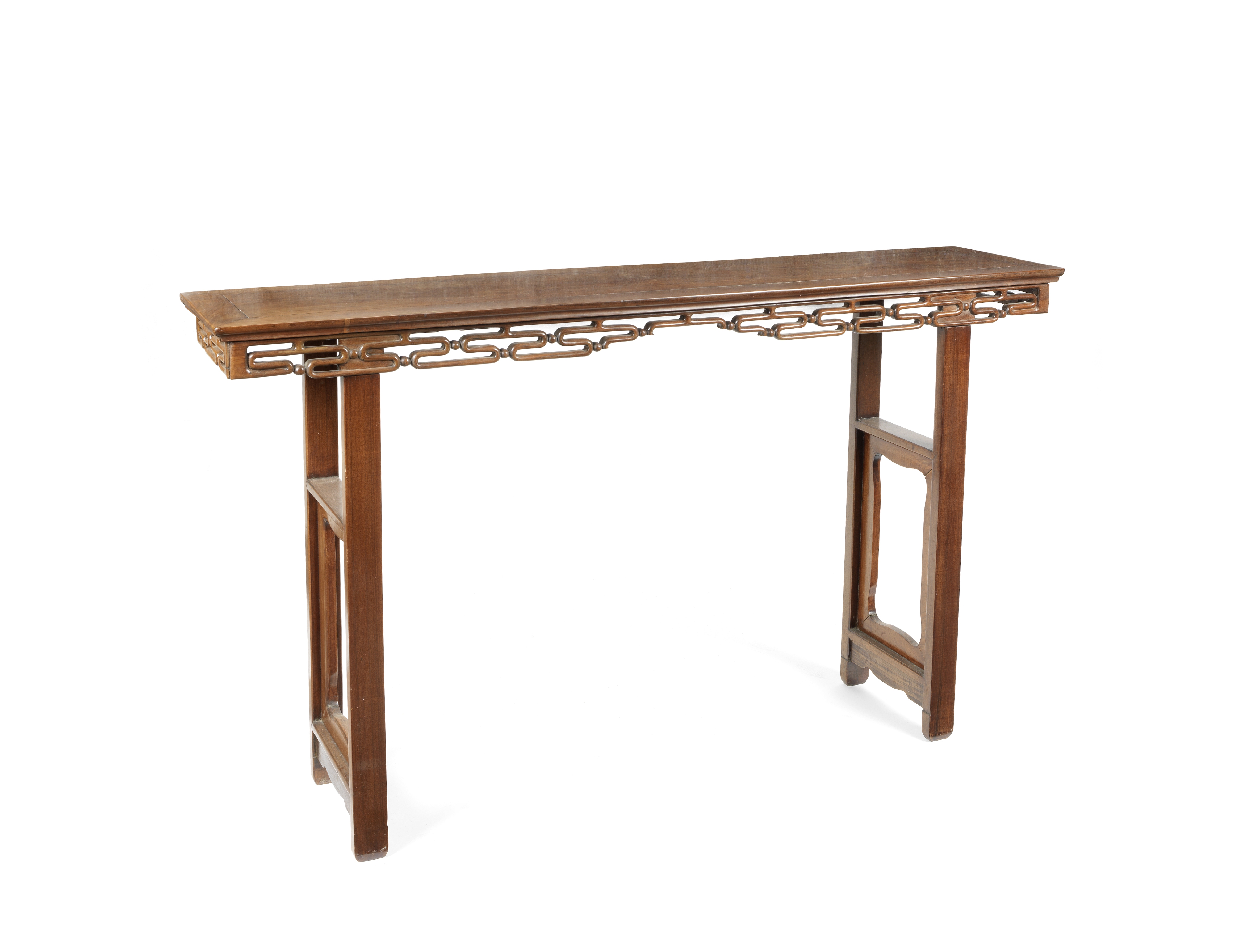 A hardwood recessed-leg table, pingtou an 19th/20th century